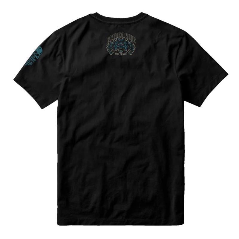 PRiDEorDiE wolfpack v3 T-Shirt -black